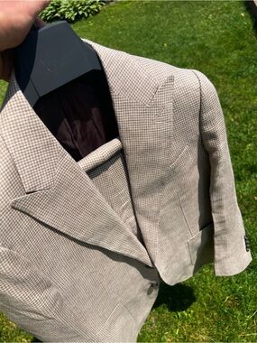 Suitsupply Linen Suit US Size 40 Short